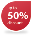 Up to 50% discount